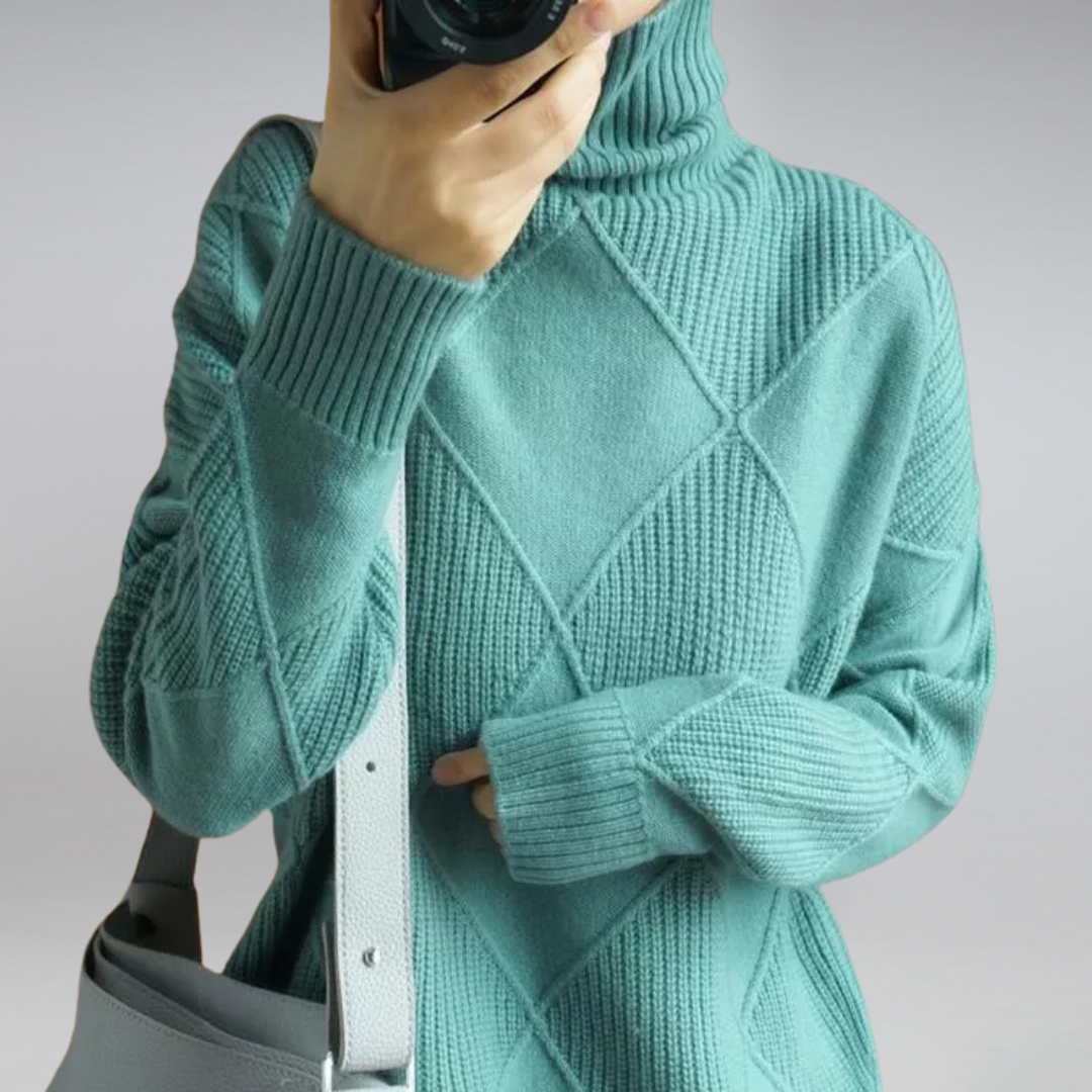 Adelle – Elegante en verfijnde cashmere trui