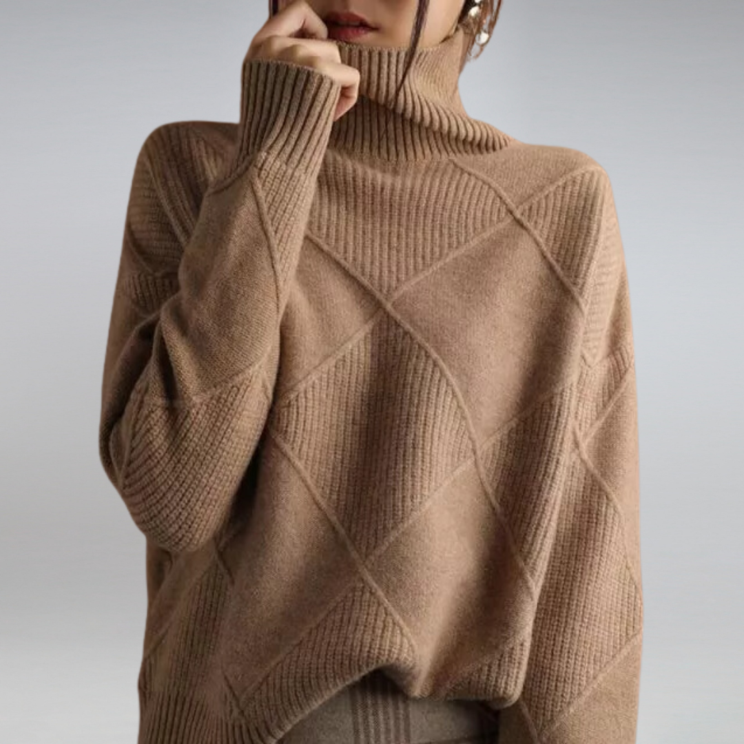 Adelle – Elegante en verfijnde cashmere trui