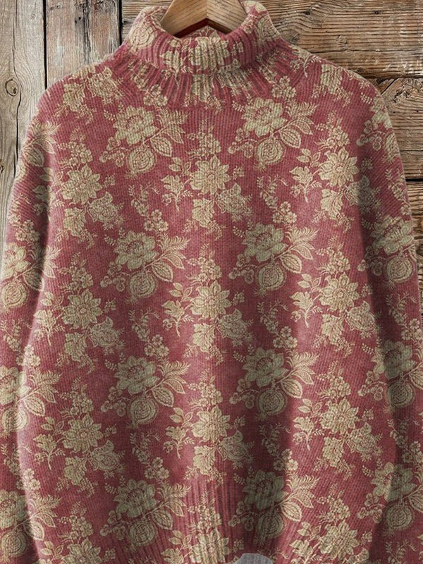 Joyce | Vintage bloemenprint trui
