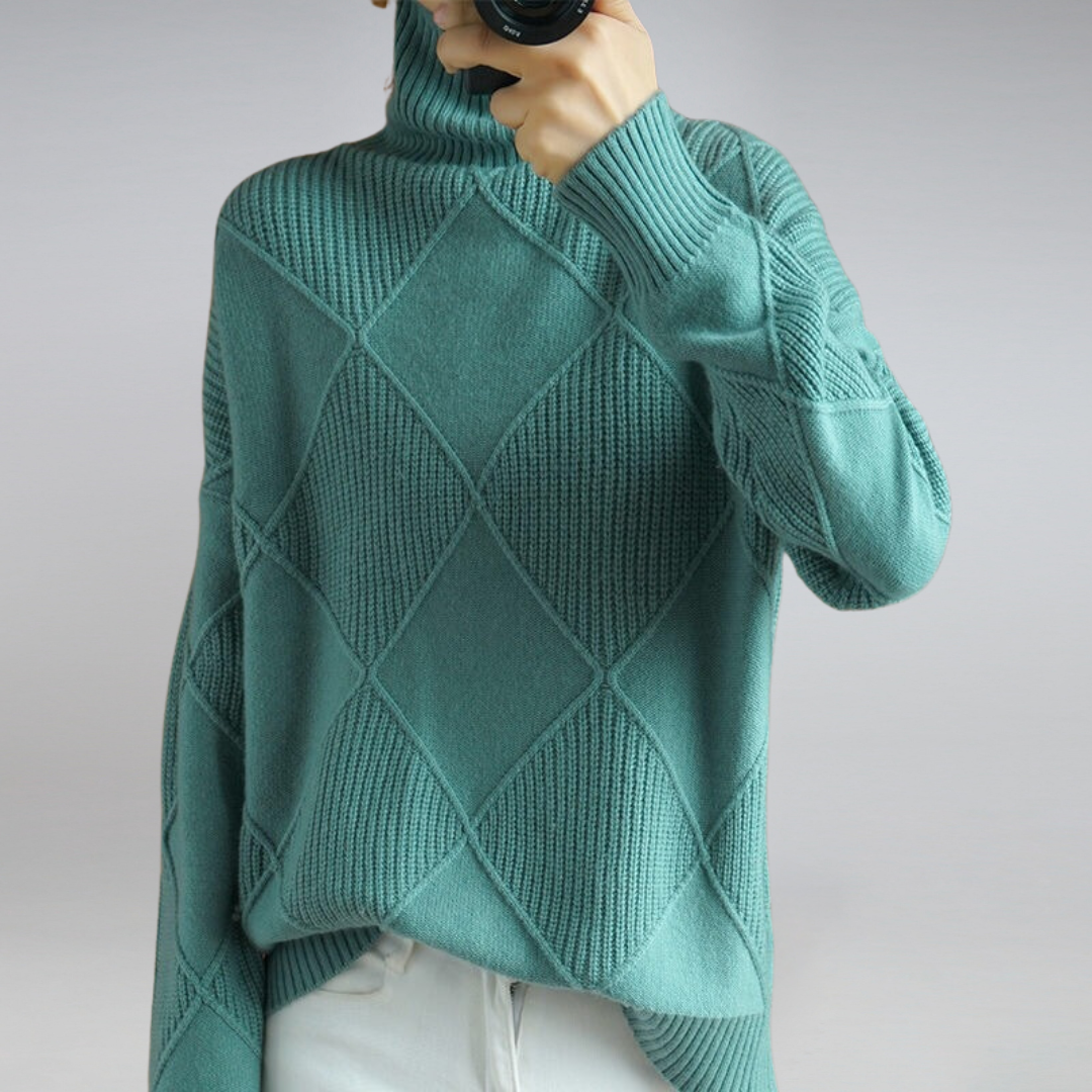 Adelle – Elegante en verfijnde cashmere trui