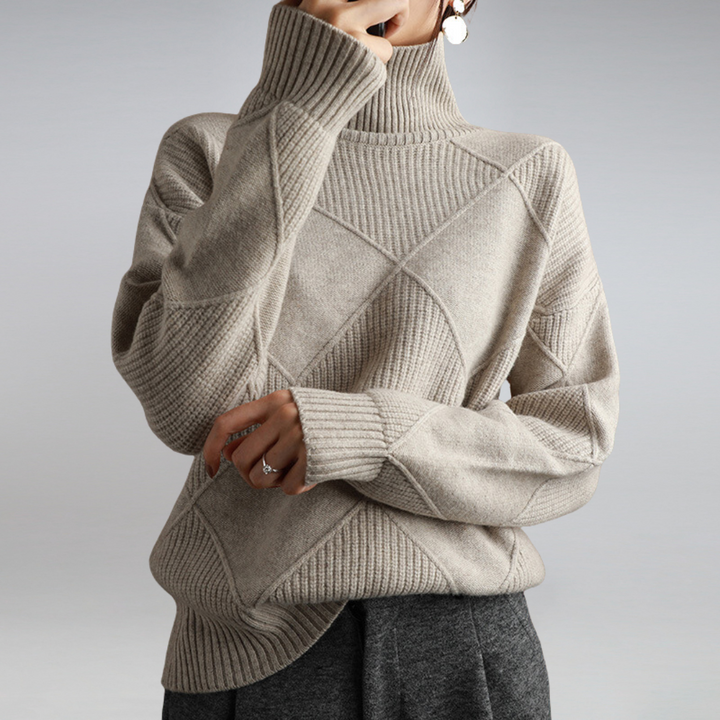 Adelle – Elegante en verfijnde cashmere trui