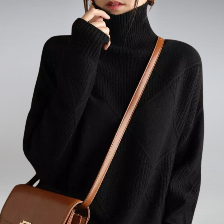 Adelle – Elegante en verfijnde cashmere trui