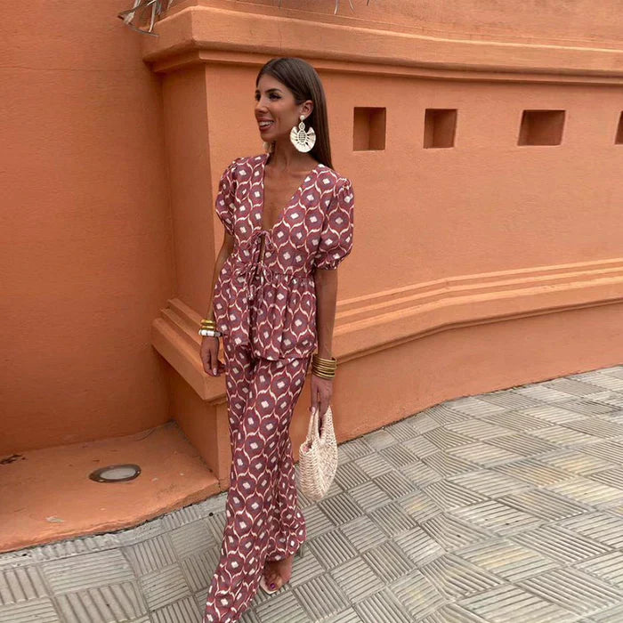 Élodie | Chic zomeroutfit in twee delen