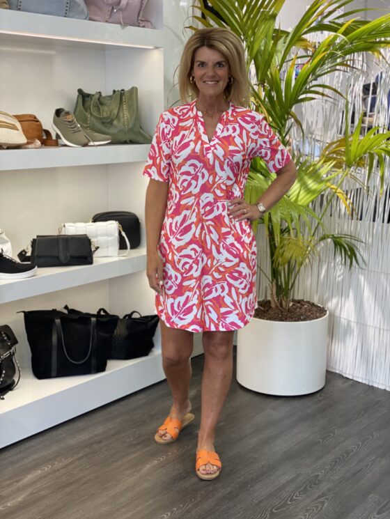 Eleonora™ | Jurk met V-hals.