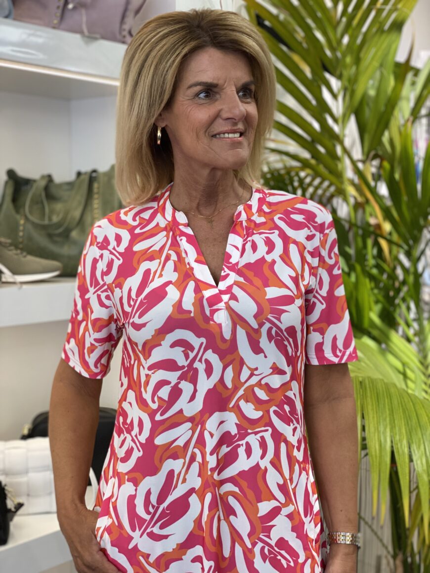 Eleonora™ | Jurk met V-hals.