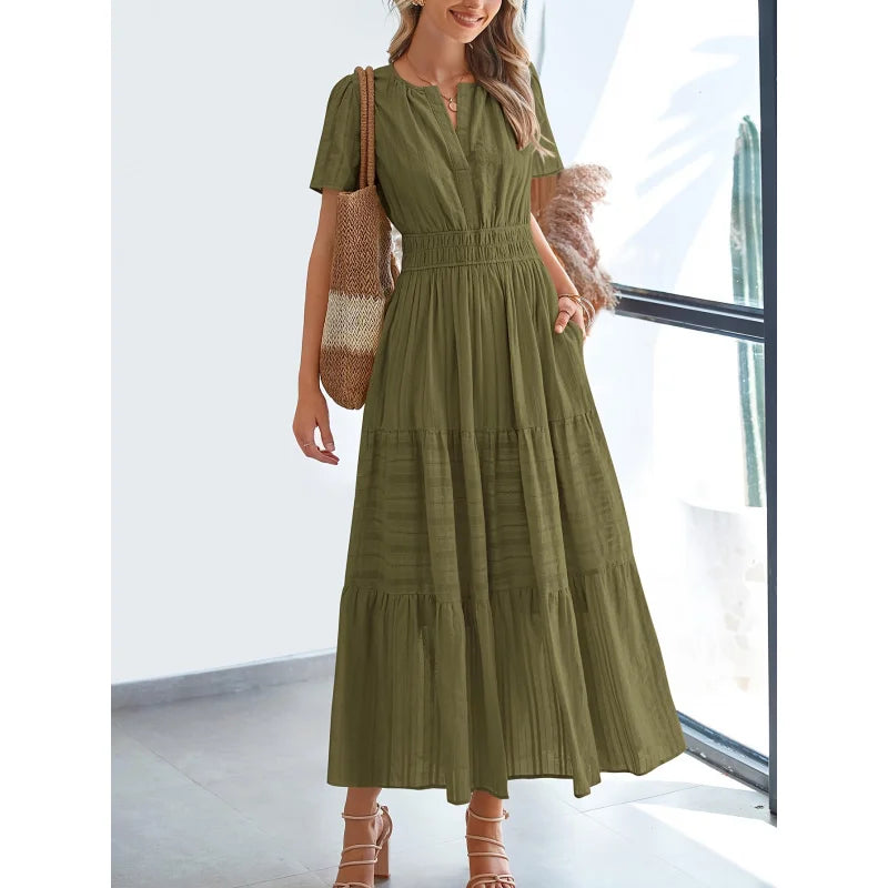 NATALIE™ - ELEGANTE EN FLATTERENDE JURK