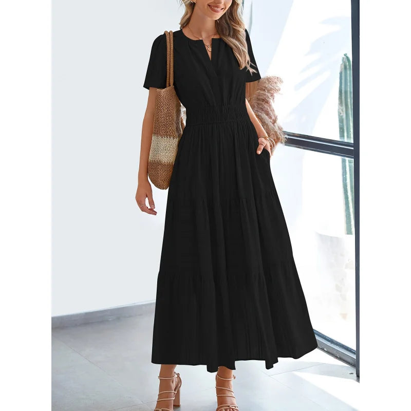 NATALIE™ - ELEGANTE EN FLATTERENDE JURK