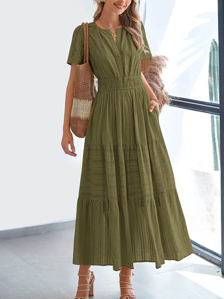 NATALIE™ - ELEGANTE EN FLATTERENDE JURK
