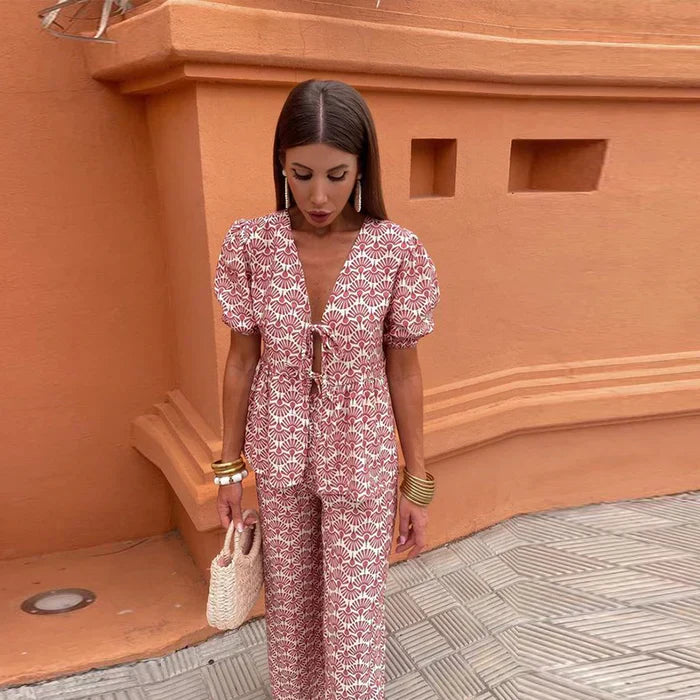 Élodie | Chic zomeroutfit in twee delen
