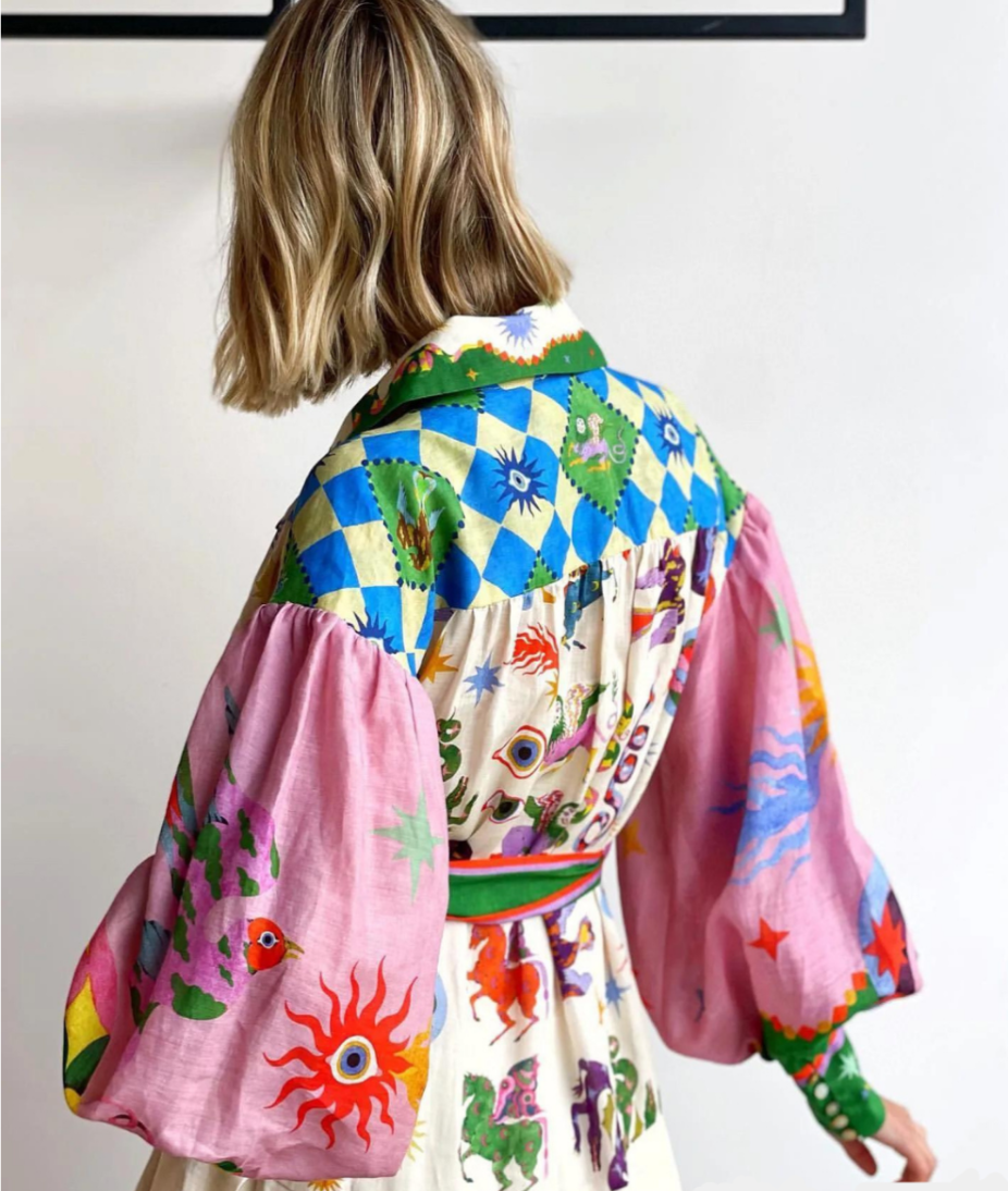 Claudine | Volumineuze jurk