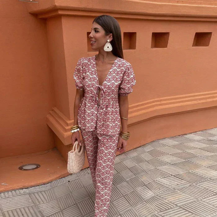 Élodie | Chic zomeroutfit in twee delen